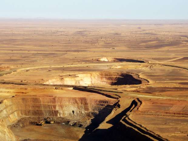 Kinross' Tasiast mine, an open pit operation located in north-western Mauritania, West Africa