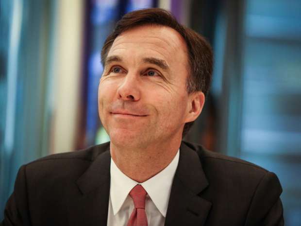 "Positive effects of the lower dollar may take longer to materialize, especially as our manufacturing sector adjusts after a longer period where the dollar was strong," Finance Minister Bill Morneau said Wednesday.