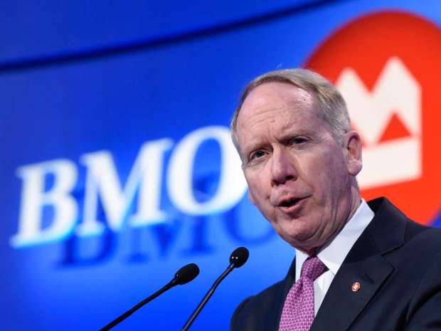 Downe is "the most experienced CEO among the Canadian banks, and BMO's performance in 2015 was good, surpassing the record highs of 2014," the firm said in the filing.