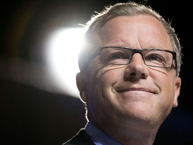 The oil crash has been rough on political leaders, but not Brad Wall. He alone has come out swinging in defence of Canada's oil economy and voters appear to be loving it.