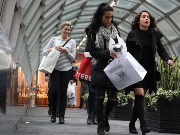 Overall Canadian retail sales growth, excluding automotive and gasoline, grew two per cent year over year over the holidays, MasterCard noted.