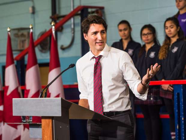 Prime Minister Justin Trudeau says the country's economic woes mean it's more important than ever for the Liberal government to spend on growth-generating projects like infrastructure.