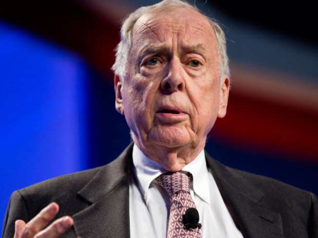 T. Boone Pickens, who has made and lost fortunes, has sold all of his oil holdings ad is waiting for the best moment to get back in.