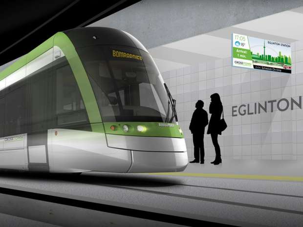 Proceeds from the first deal C completed in October 2014 - were to be used to help fund the Eglinton Crosstown LRT.