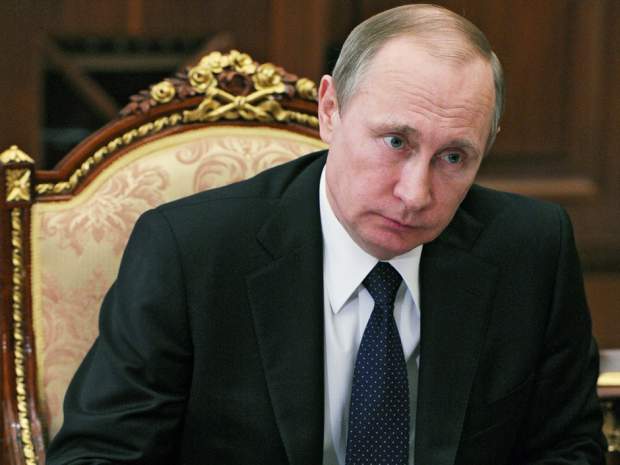 Russian President Vladimir Putin, pictured, is one of dozens of world leaders, including Syrian President Bashar al-Assad, and Ukrainian president Petro Poroshenko, who have been indirectly or directly linked via friends and family members to offshore companies in the vast leak published by dozens of international media outlets.
