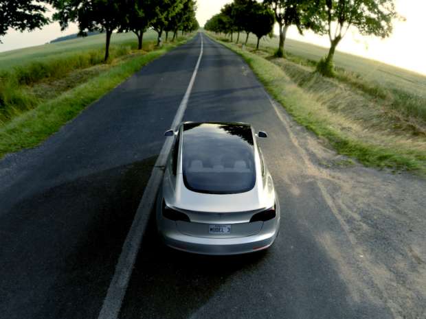 The base Model 3 goes from zero to 60 miles (96.6 kilometres) per hour in less than 6 seconds. That's faster than the entry BMW 3 Series and the Mercedes-Benz S Class, the leading cars in the compact luxury space. 