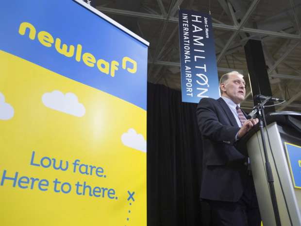 Dean Dacko, Chief Commercial Officer of NewLeaf Travel in January. The company will begin selling flights again in the next few weeks.